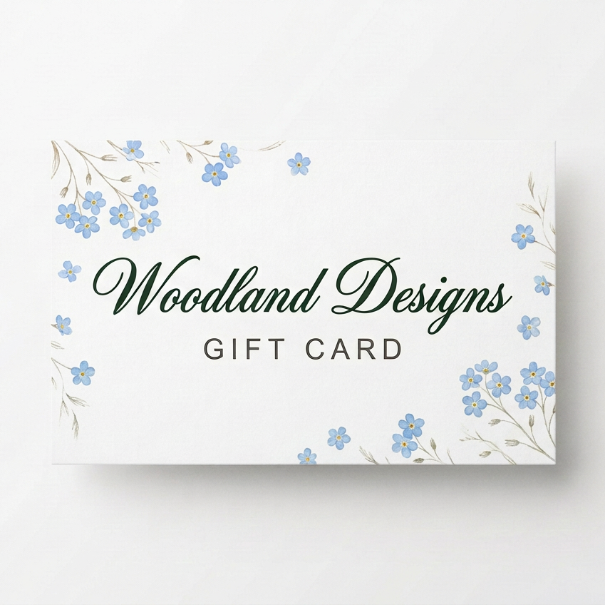 Gift Cards – Woodland Designs