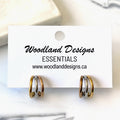 Clous d’oreilles tricolores ESSENTIELS Woodland