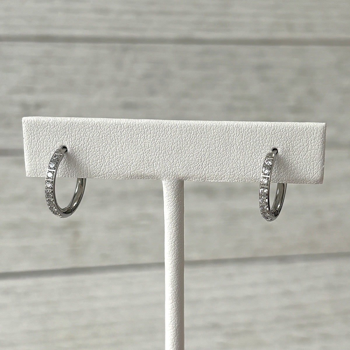 Woodland ESSENTIALS Sparkly Huggie Hoops